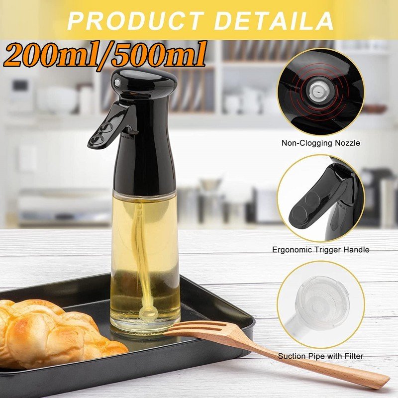 200/500ml Oil Spray Bottle Hom - Camping Cooking Oil Bottle avis et prix