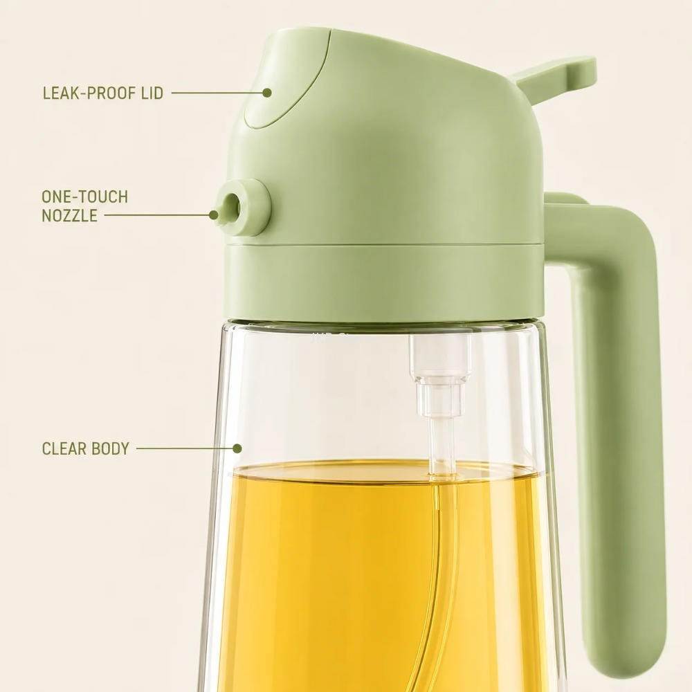 2 in 1 Olive Oil Sprayer Dispe - Camping Cooking Oil Bottle avis et prix