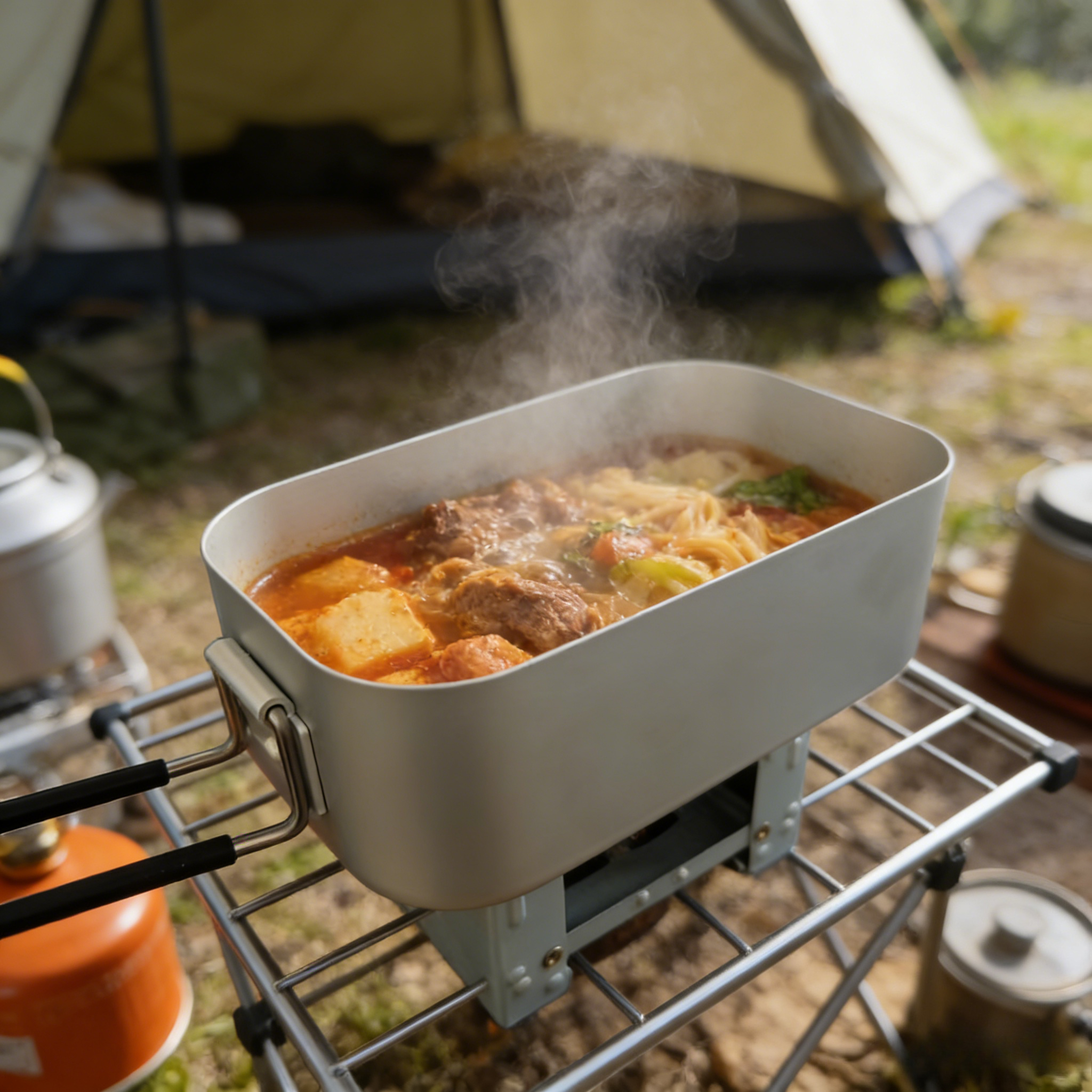 Aluminum Alloy Lunch Box Porta - Japanese Camping Cooking avis et prix
