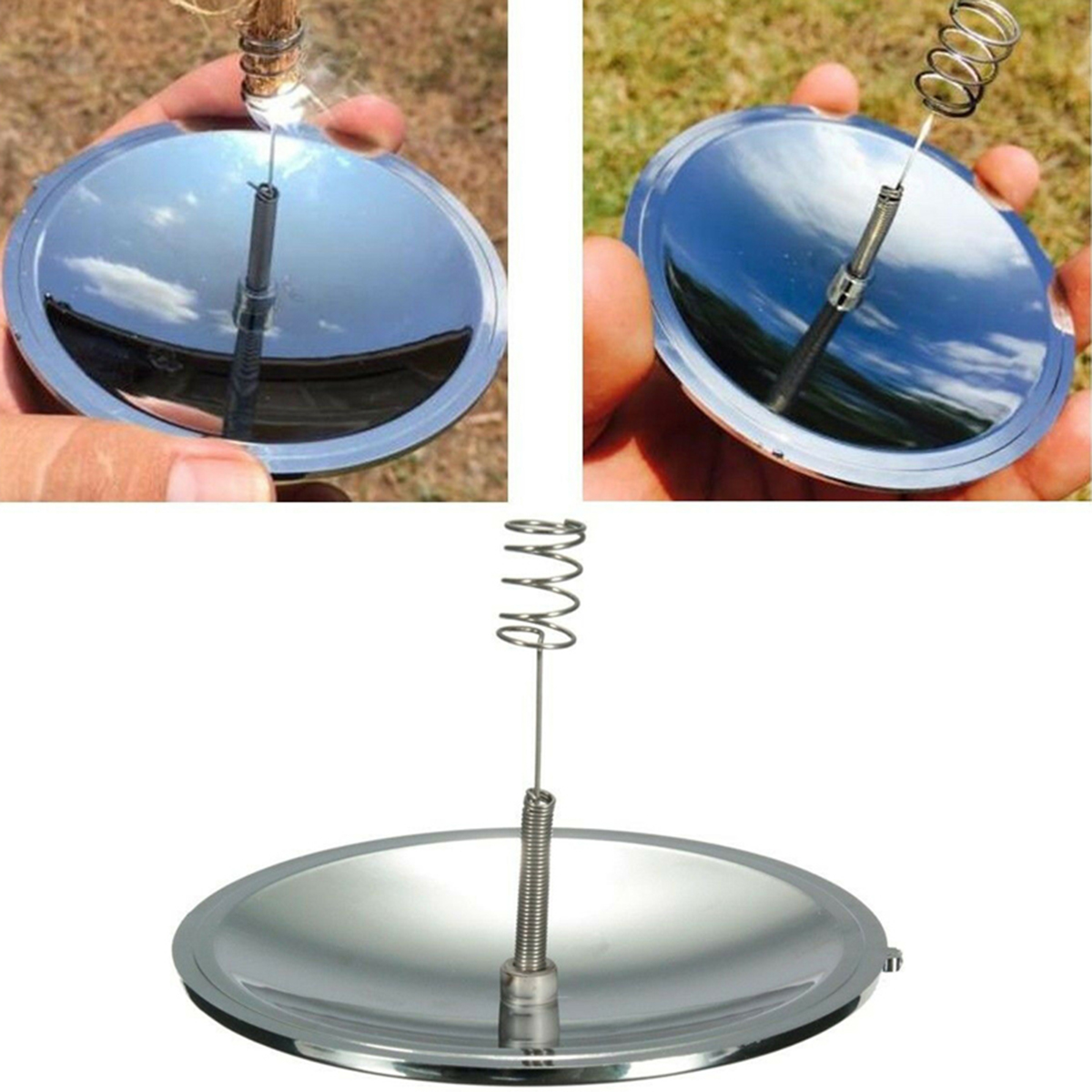 Solar Lighter Outdoor Fire Ign - Camping Cooking Utensil Set avis et prix