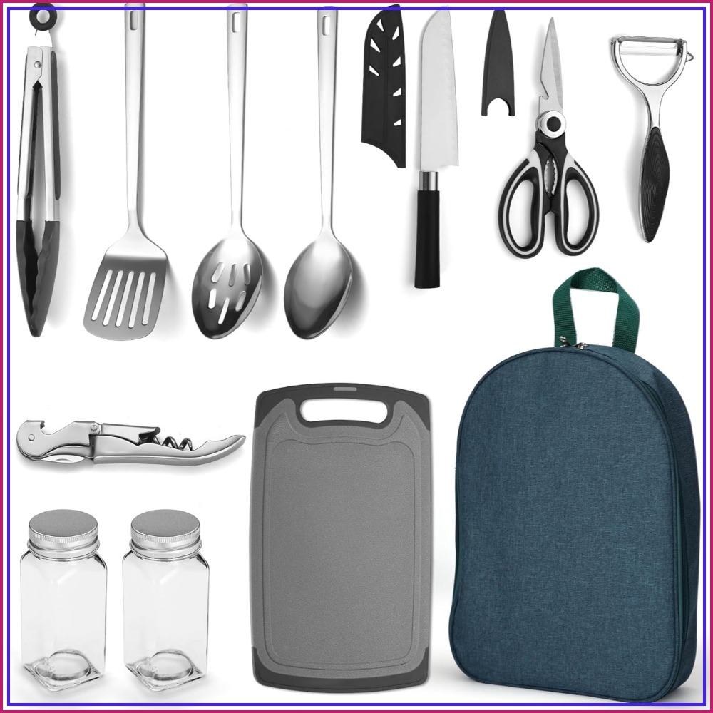 Camping Cooking Utensil Set 10 - Camping Cooking Utensil Set avis et prix
