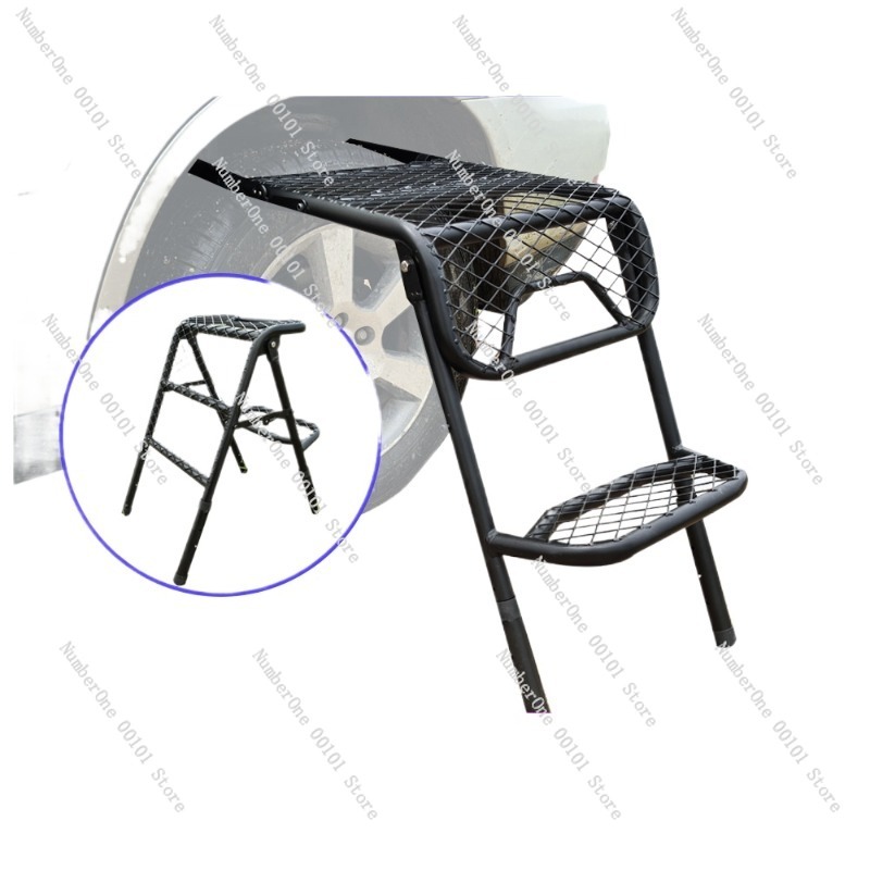 Outdoor Folding Ladder and Tab - Camping Cooking Table avis et prix