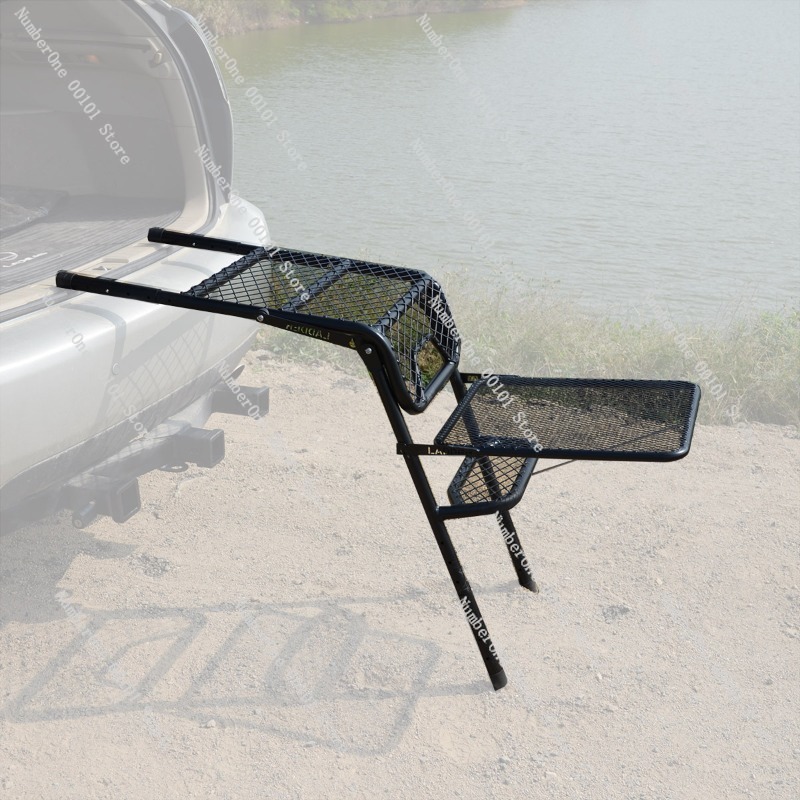 Outdoor Folding Ladder and Tab - Camping Cooking Table avis et prix