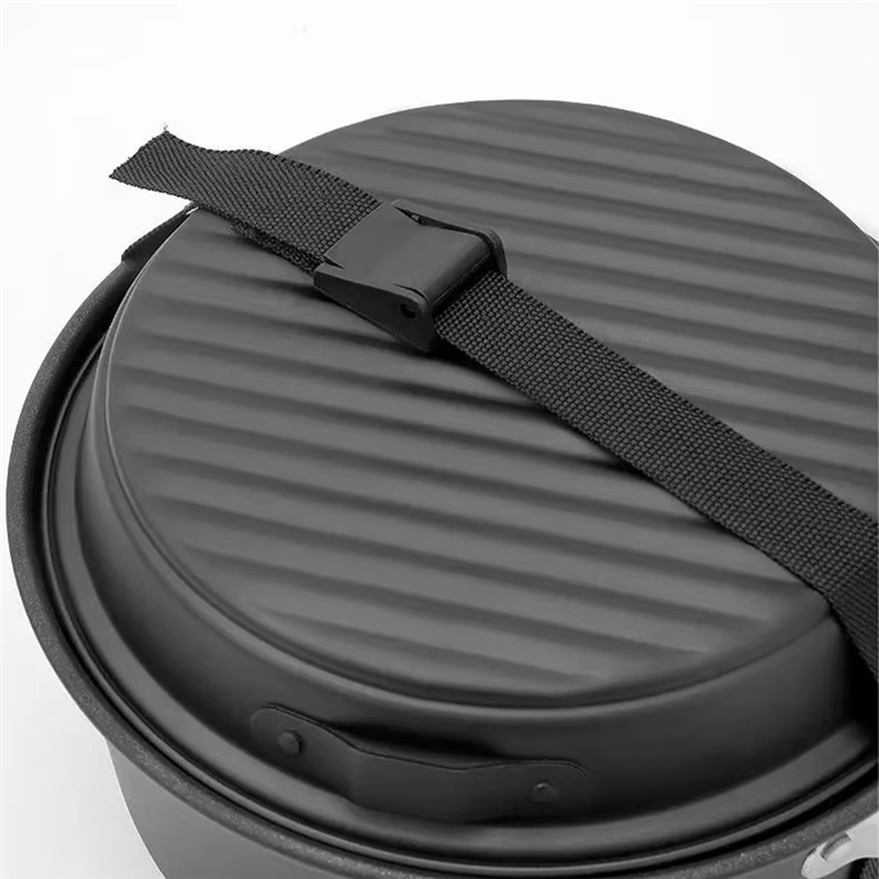 ABJO-5-Piece Non-Stick Camping - Camping Cooking Set With Kettle avis et prix