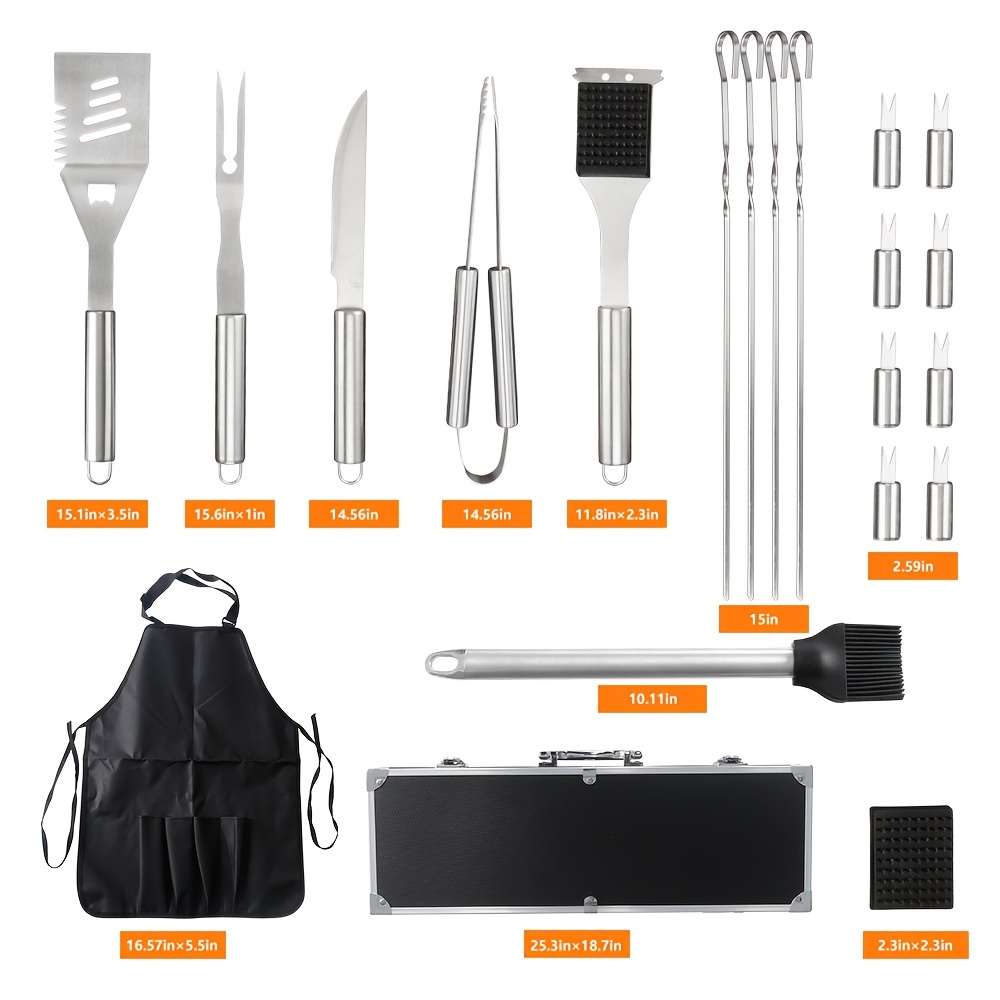 9/21pcs of Barbecue Accessorie - Camping Cooking Without Electricity avis et prix