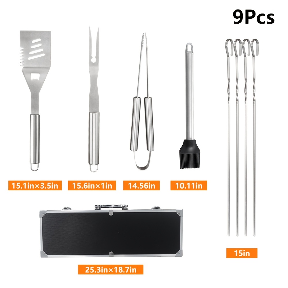 9/21pcs of Barbecue Accessorie - Camping Cooking Without Electricity avis et prix