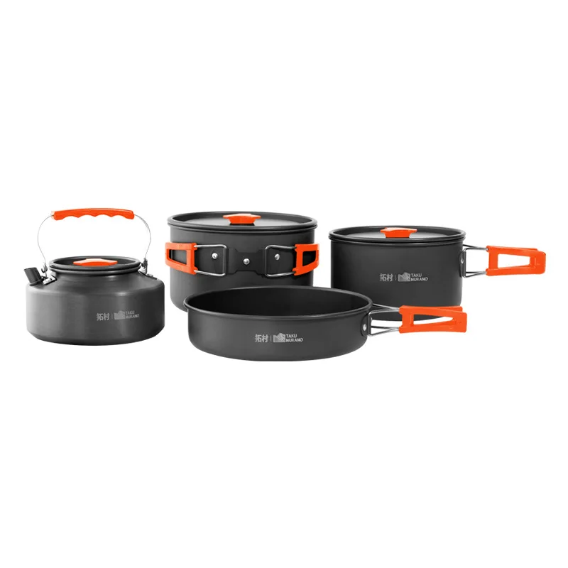 Camping Cookware Set Outdoor C - Camping Cooking Set With Kettle avis et prix