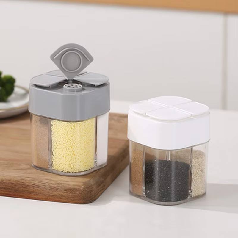 4 in 1 Plastic Dispenser Campi - Camping Cooking Utensil Set avis et prix