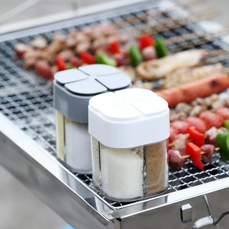 4 in 1 Plastic Dispenser Campi - Camping Cooking Utensil Set avis et prix