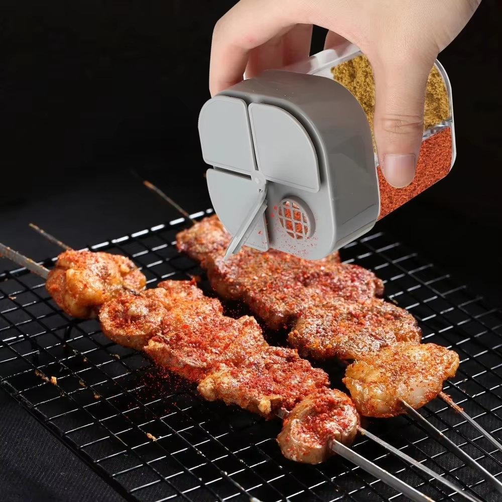4 in 1 Plastic Dispenser Campi - Camping Cooking Utensil Set avis et prix