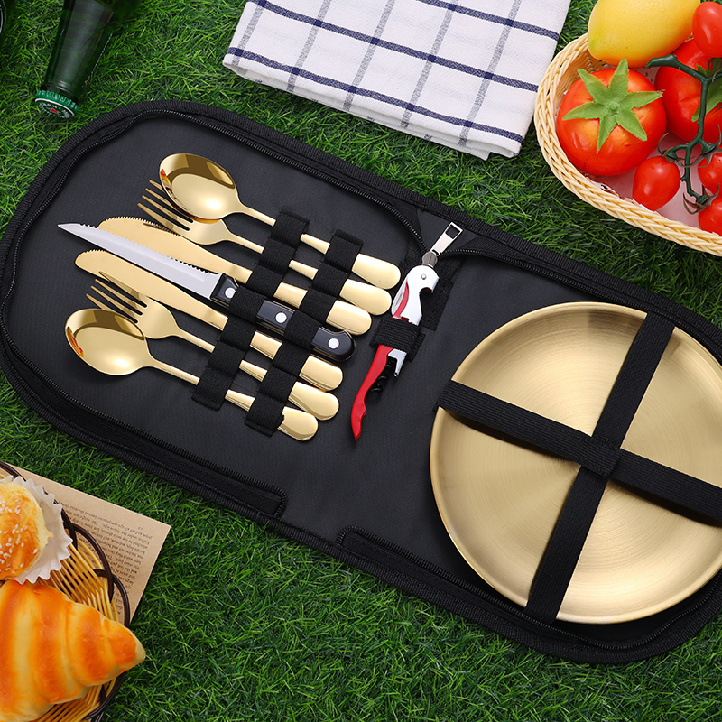 10Pcs Camping Tableware Set 30 - Camping Outdoor Cooking Table avis et prix