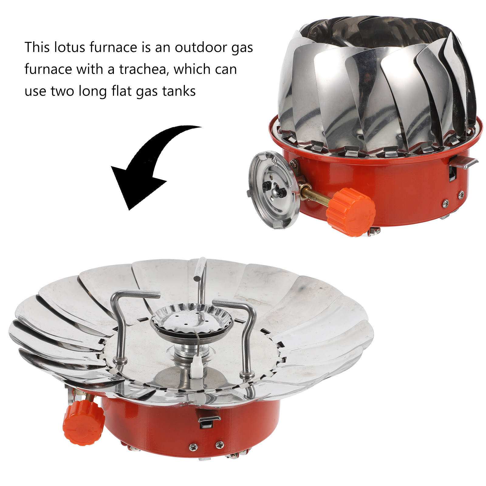 Lotus Furnace Portable Gas Sto - Camping Cooking Range avis et prix
