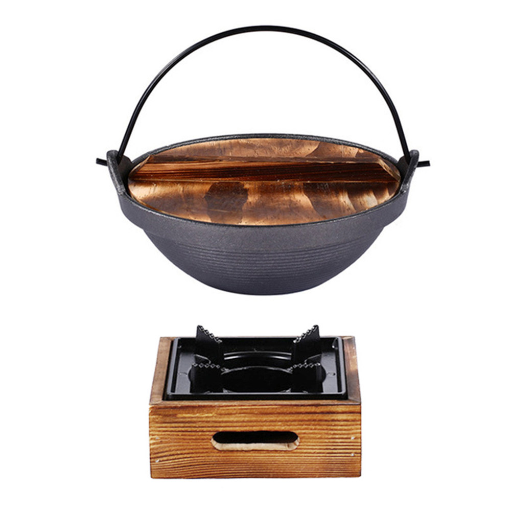 Japanese Style Cast Iron Sukiy - Japanese Camping Cooking avis et prix