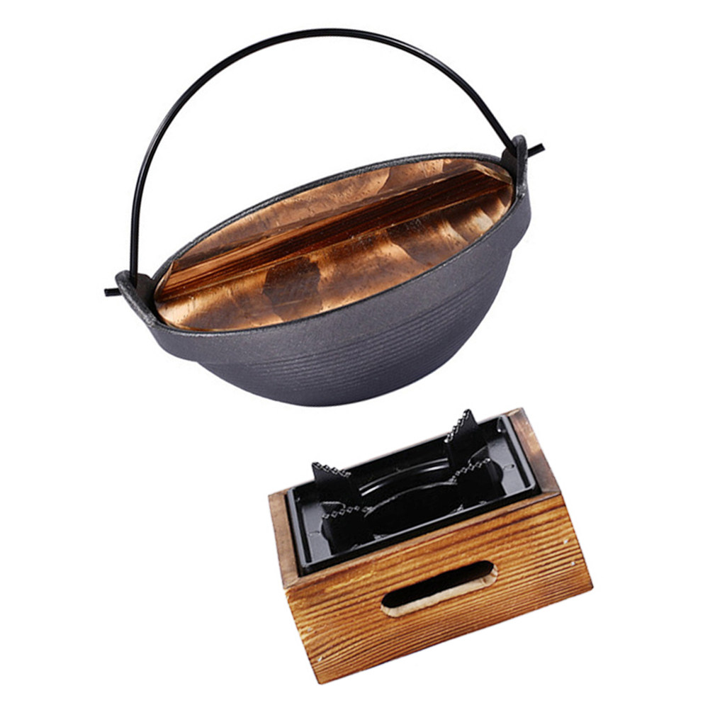 Japanese Style Cast Iron Sukiy - Japanese Camping Cooking avis et prix