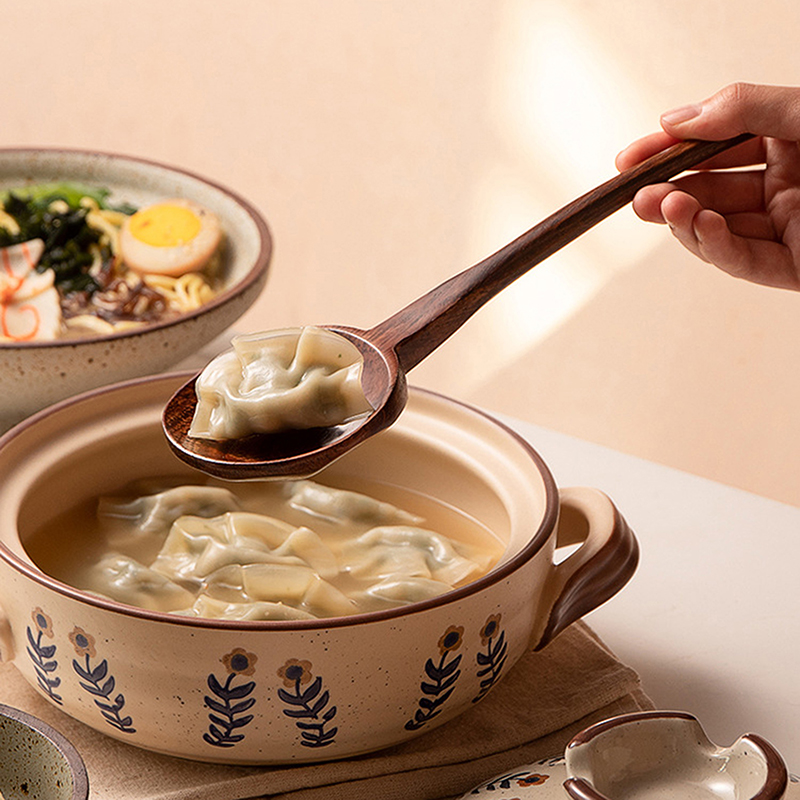 Long Handle Ramen Wooden Spoon - Japanese Camping Cooking avis et prix