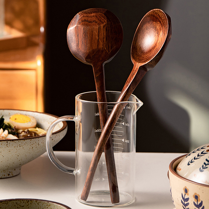 Long Handle Ramen Wooden Spoon - Japanese Camping Cooking avis et prix