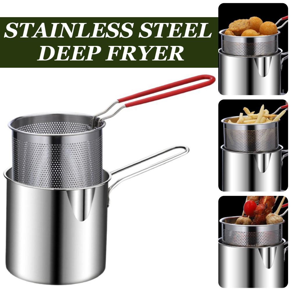 Stainless Steel Deep Frying Po - Camping Cooking Tool Set avis et prix
