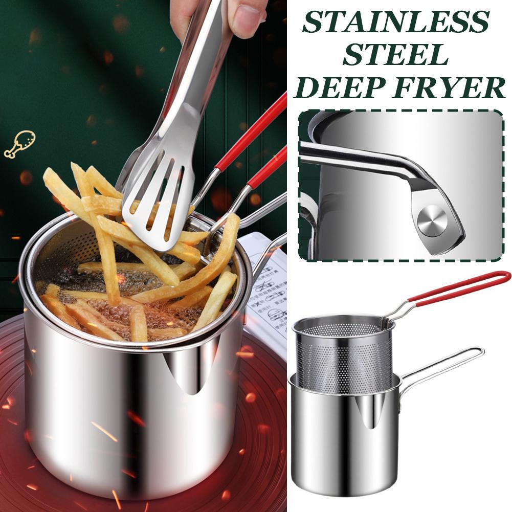 Stainless Steel Deep Frying Po - Camping Cooking Tool Set avis et prix