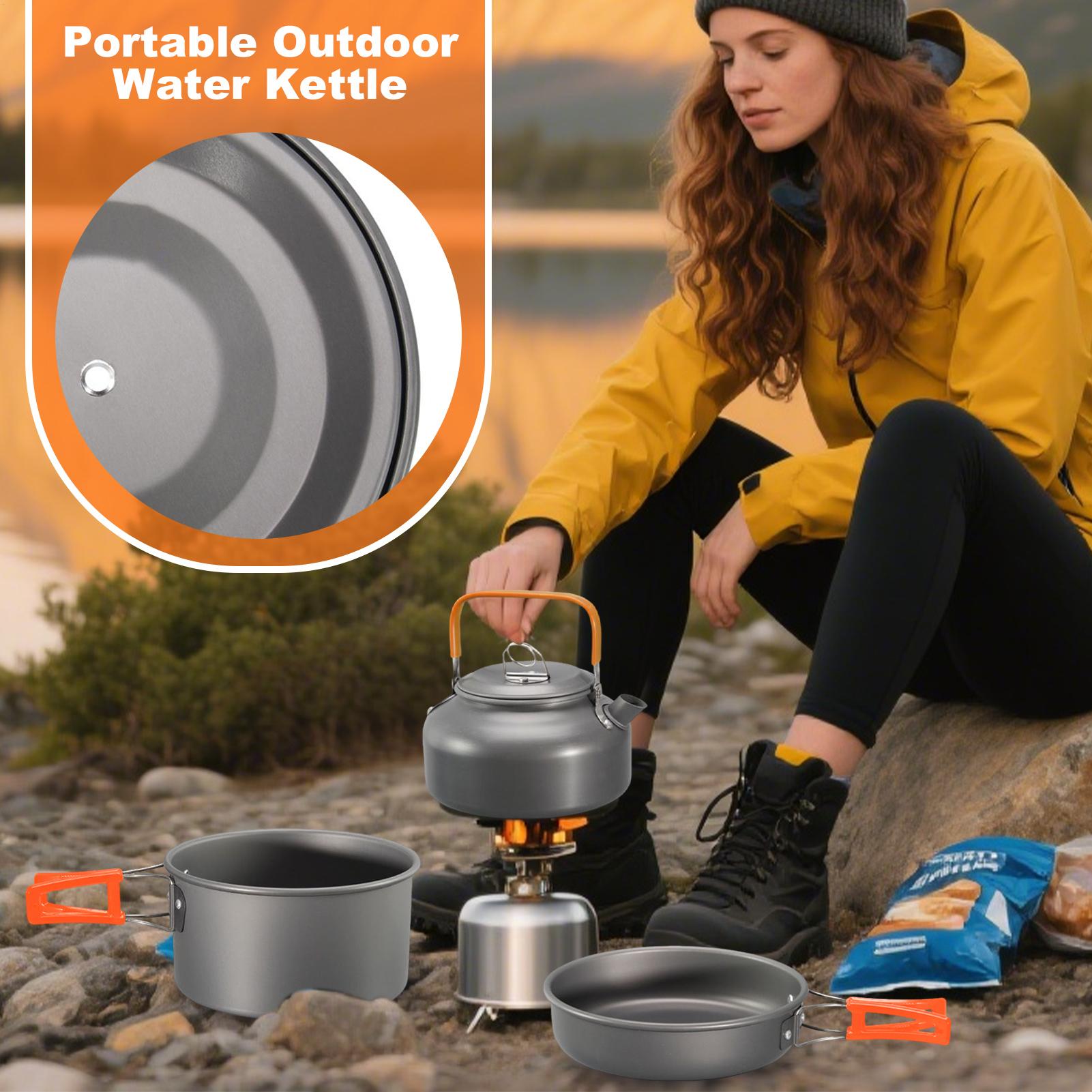 Camping Cookware Camping Cook  - Camping Cooking Set With Kettle avis et prix