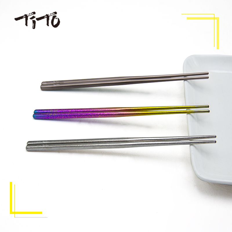 TiTo pure titanium  chopsticks - Camping Cooking Utensils Kit avis et prix
