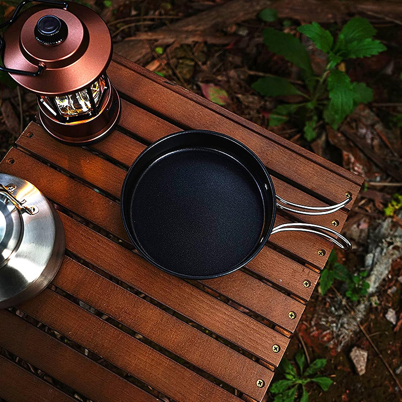 High-Grade 304 Stainless Steel - Camping Cooking Set With Kettle avis et prix