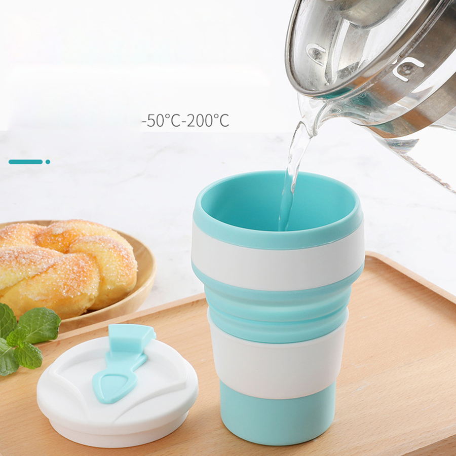 350ML Food-Grade Silicone Fold - Camping Cooking Food avis et prix