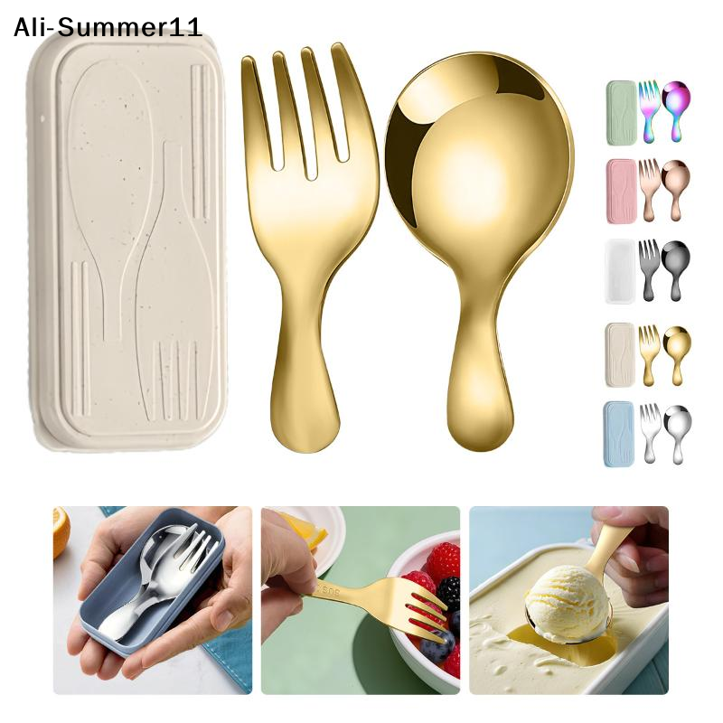 【A6L】Steel Tableware Set Spoon - Camping Hiking Cooking avis et prix