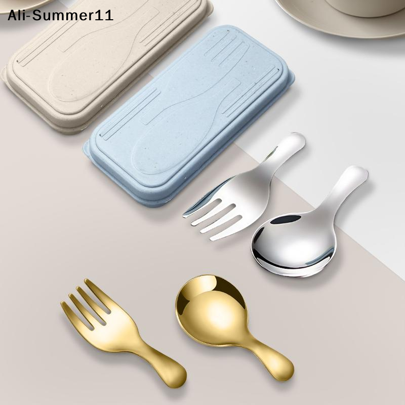 【A6L】Steel Tableware Set Spoon - Camping Hiking Cooking avis et prix