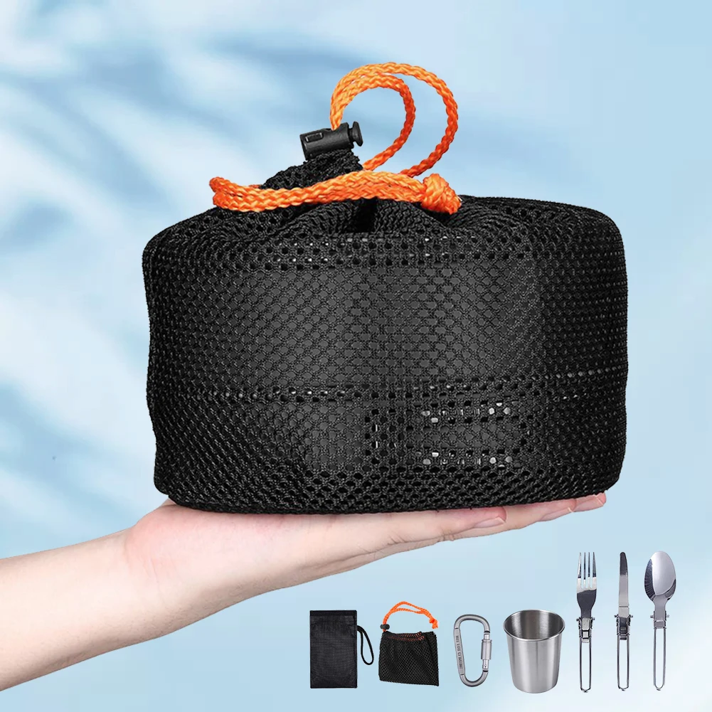 Camping Cookware Kit Kettle Po - Camping Cooking Utensils Kit avis et prix