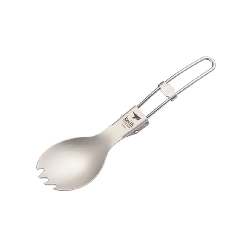 Keith Titanium Spork Foldable  - Camping Cooking Utensils Kit avis et prix