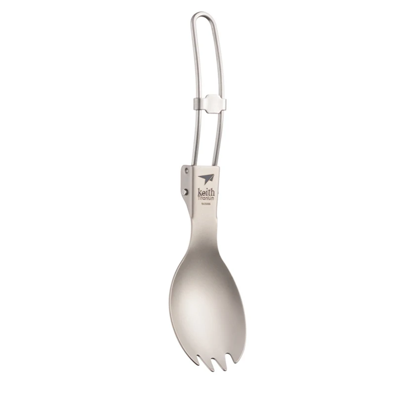 Keith Titanium Spork Foldable  - Camping Cooking Utensils Kit avis et prix