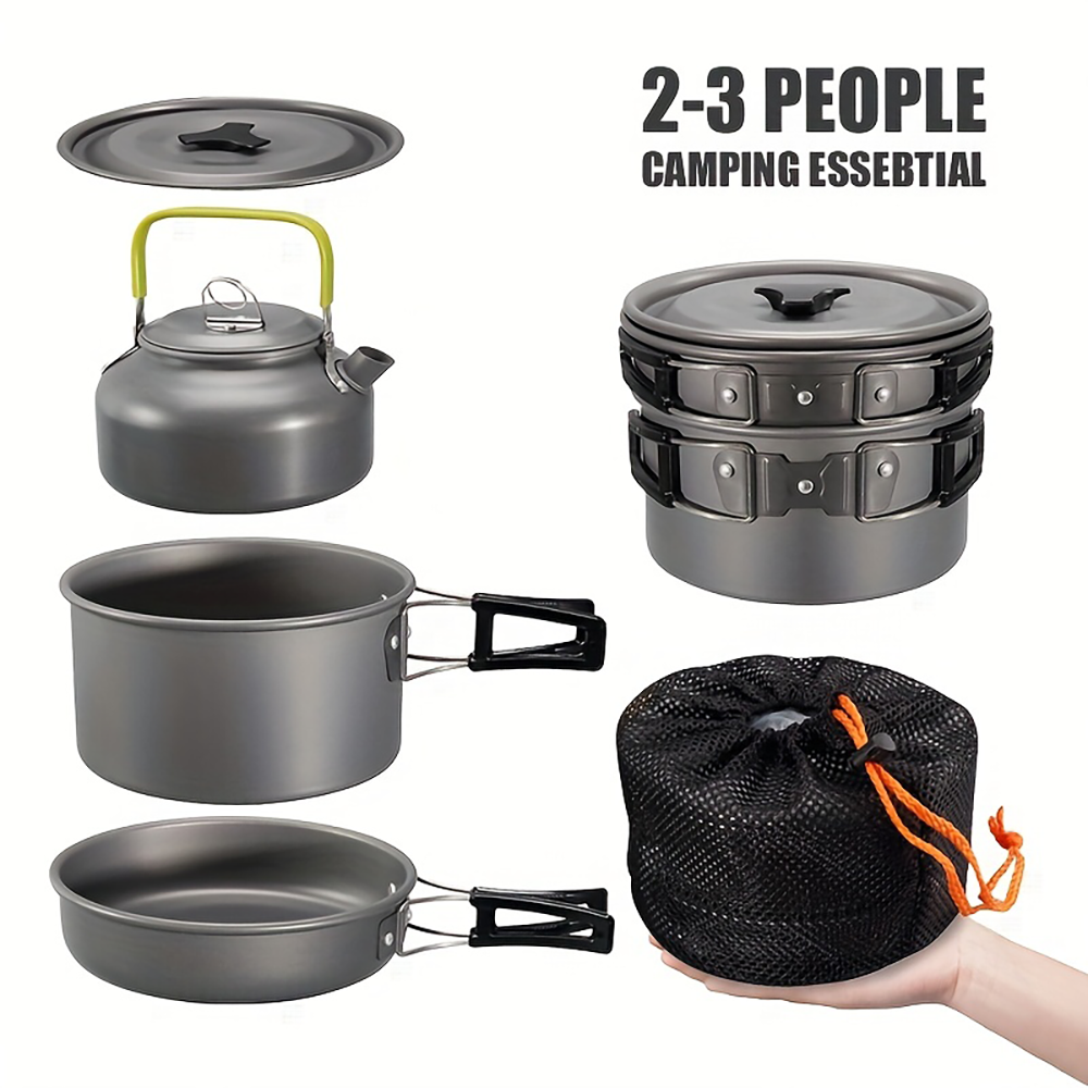 Outdoor camping cookware set m - Camping Cooking Utilities avis et prix