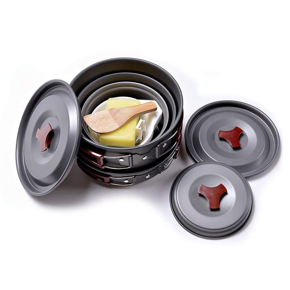 Outdoor Camping Cookware Kit N - Camping Cooking Gear Set avis et prix