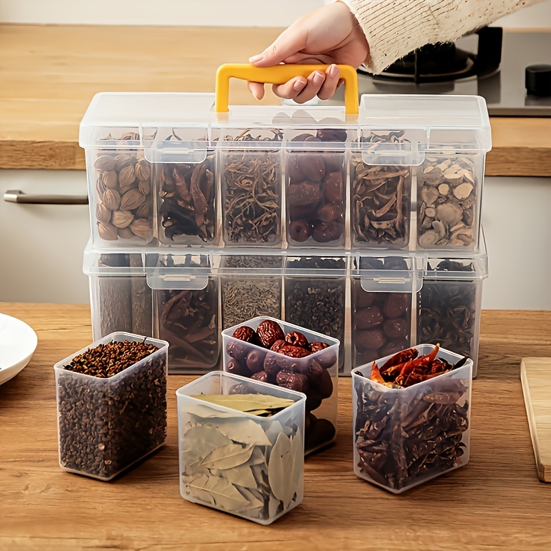 7Pcs Airtight Spice Container  - Camping Cooking Food avis et prix