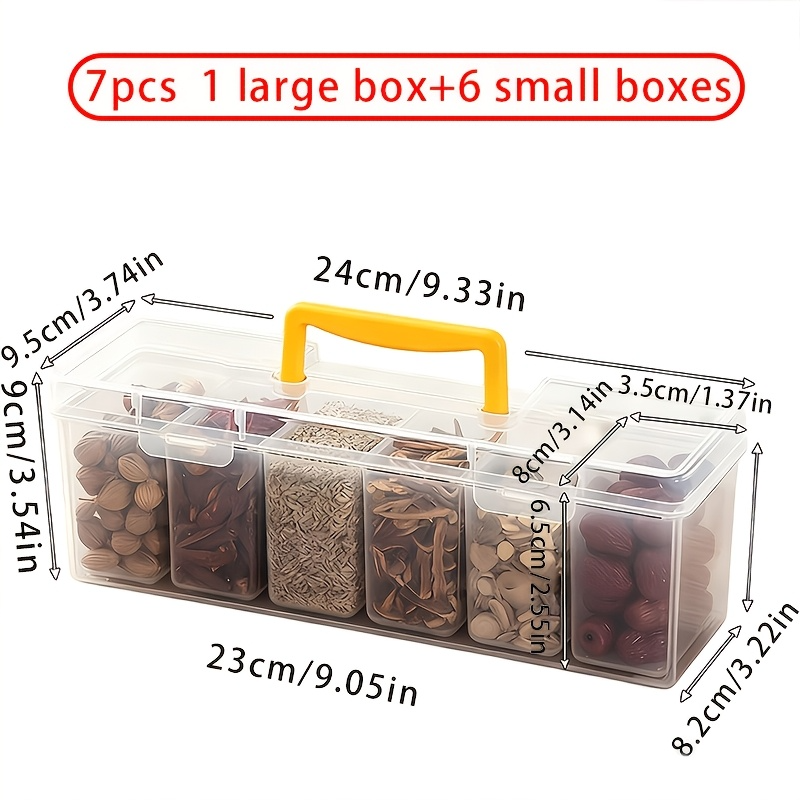 7Pcs Airtight Spice Container  - Camping Cooking Food avis et prix