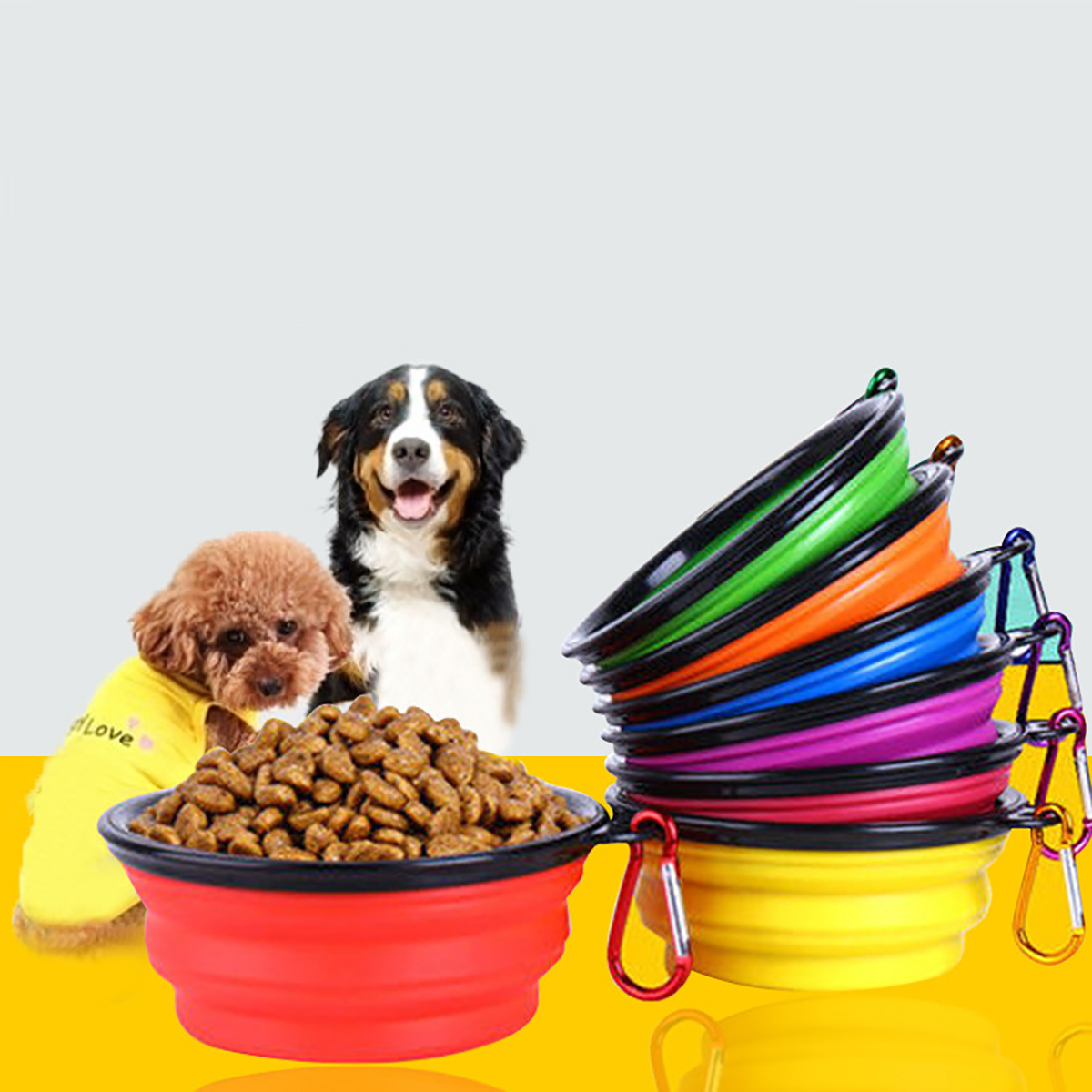 Collapsible Pet Silicone Dog F - Camping Cooking Food avis et prix